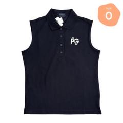237 パーリーゲイツ 定価18700円 日本製 ノースリーブポロシャツ 0 S