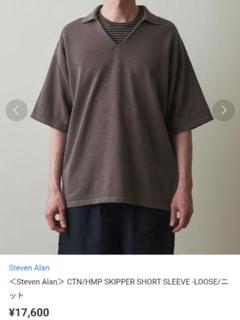 Steven Alan スキッパーニットポロのサムネイル