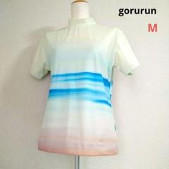 gorurun/ゴルラン♡山内鈴蘭 モックネック シャツ Ｍ ゴルフ/スポーツ