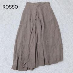 ROSSO アーバンリサーチ ロングスカート ブラウン サイズ38 ウエストゴム