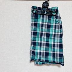 チェック キュロット 膝丈 アメリカ古着 USA古着 ヴィンテージ