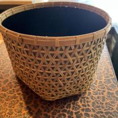 ♦︎【美品❤️炭斗＋枝炭】 茶道具　炭籠　竹製　枝炭(炉用)♦︎ ♦︎【新品❤️炭斗+枝炭】茶道具 炭籠 竹製 枝炭(風炉用