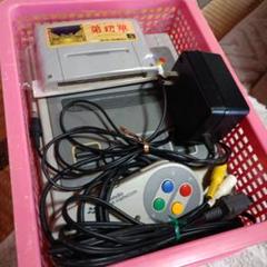 スーパーファミコン本体　アダプター　コントローラー　ケーブル　おまけ　弟切草付き