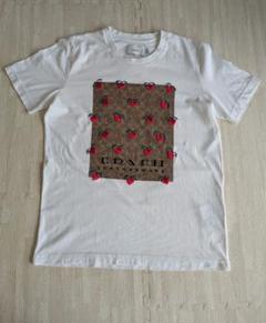 COACH ストロベリー刺繍 Tシャツ COACH ストロベリー刺繍 Tシャツ - メルカリ