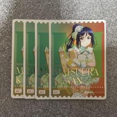 ラブライブ！OCG（ラブカ） PL!S-pb1-027-PE 松浦果南4枚セット