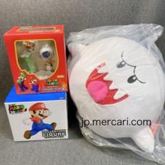 新品 3点 スーパーマリオ 特大サイズぬいぐるみ テレサ & フィギュア