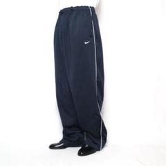 00s OLD NIKE Lサイズ バギーベロアトラックパンツ Y2Kネイビー m95154763694_1.jpg?1721636628