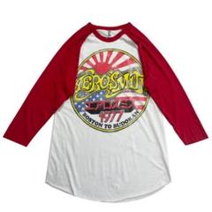 ヴィンテージTシャツ七分袖シングルステッチドラゴン80s エアブラシ