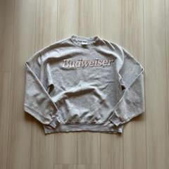 90s Budweiser スウェット アメリカ製 XXL ヘインズ 雰囲気抜群 90s vintage Hanes Budweiser スウェット トレーナー メンズ