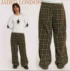 最安値　JADED LONDON チェックワイドパンツ　かつき着用のサムネイル