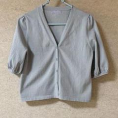 TOCCA Lavender 半袖 カーディガン ミントグリーン コットン