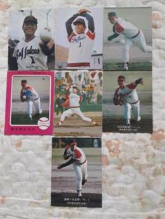 1970年代　プロ野球カード　近鉄バファローズ　鈴木啓示
