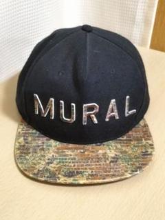 【美品】7UNIONベースボールキャップ　レゲエブランド MURAL/ミューラルのサムネイル
