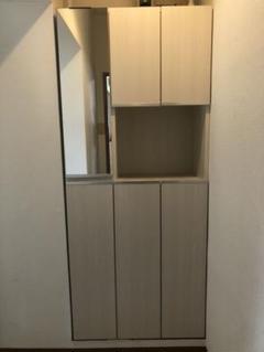 値下げしました シューズボックス 大川家具 美品です