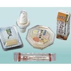 ぷちコンビニ　ひんやり夏メニュー　冷やし中華　ソフトクリーム　むぎ茶　わらび餅
