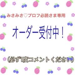 みさみさ♡プロフ必読さま専用