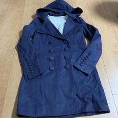moussy フード付きトレンチコート
