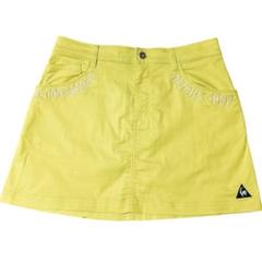 ルコックスポルティフ　ゴルフウェアLE COQ SPORTIF 黄色 G160