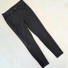 ユニクロ ヒートテックレギンスパンツ ストレッチ ブラック L レディース