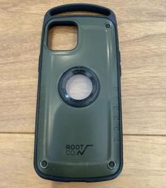 ROOT CO. iPhoneケース オリーブグリーン iPhone12