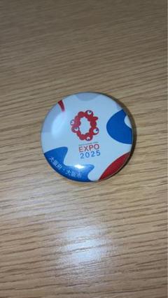 ⭐️大阪・関西万博　EXPO2025 バルト館　缶バッジ　非売品　スタッフピン 非売品】Expo2025 大阪・関西万博 缶バッチ 缶バッジ いっしょに