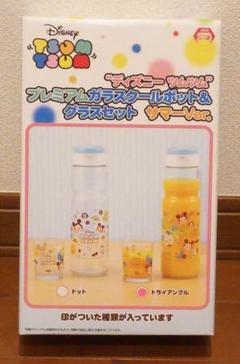 ツムツム ガラスクールポット&グラスセット