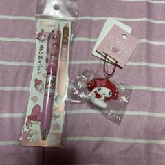 My Melody ボールペンとマスコットセットのサムネイル