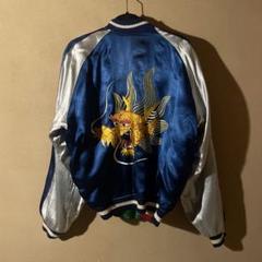 50s スカジャン コリジャン スーベニア ドラゴンヘッド SPEED 両A面 wja241804z75a5.jpg