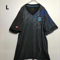 アンドロ 卓球 ユニフォーム Lサイズ 黒 JTTA