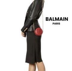 美品BALMAINバルマン　スタッズ チェーンショルダーバッグ　ディスコバッグ 美品BALMAINバルマン スタッズ チェーンショルダーバッグ