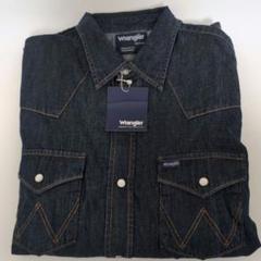 新品未使用】Wrangler デニムシャツ Мサイズ - メルカリ