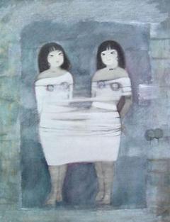 油絵 絵画 インテリア F6-82023 人物 女性像 油絵 絵画 インテリア F6-42023 人物 女性像 - メルカリ