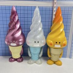 HARIKEN ソフトロール ソフビ ソフトクリーム アイス フィギュア　セット HARIKEN ソフトロール ソフビ ソフトクリーム アイス フィギュア