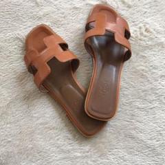 HERMES エルメス オラン 美品 送料込み 匿名配送 楽天市場】エルメス サンダル オラン ブラック 黒 38 約24.5cm