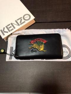 KENZO 二つ折り財布 虎刺繍 KENZO タイガー 刺繍 二つ折り財布 メンズ F965PM323L4999C