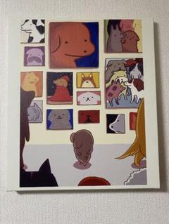 値下げ交渉NG絵画３点 値下げ交渉可！】うかうか 複製原画 【こいぬのこいぬ】 - メルカリ