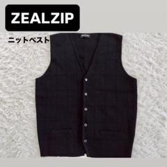 【極美品】LL.Been ベスト USA製 サイズM 美品』ZEALZIP(ジールジップ) 毛100%ニットベスト 古着