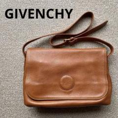 GIVENCHY ショルダーバッグ斜め掛け鍵サコッシュレザーカーキ