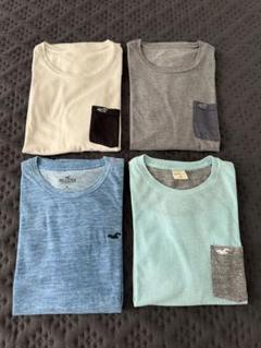 【４枚セット】HOLLISTER ホリスター 半袖Tシャツ M