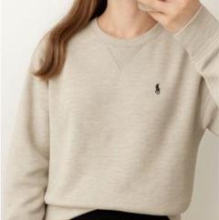 レア 美品 RALPH LAUREN ラルフローレン ベージュ スウェット S 2025年最新】ラルフローレン スウェット ベージュの人気アイテム