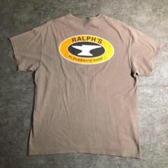 【ギルダン】US ショップ 古着 プリントTシャツ ZSM5 ベージュ