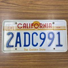 ビンテージ1941CALIFORNIAナンバープレート[ gosn-17]検アメリカ