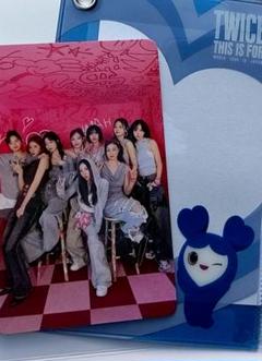 TWICE〜ツウィ　FCくじ　D賞 　THIS IS FOR