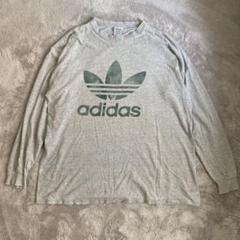 adidas USA製　古着　ポロ　ロンT フェード