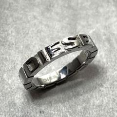 13号　3D LOGO DIESEL Stainless Steel ring