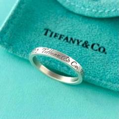 ティファニー SV925 11号 ノーツナローリング 指輪 TIFFANY 楽天市場】TIFFANY&Co. ティファニー ノーツナローリング SV925