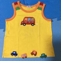 ミキハウス☆レア☆ホットビスケッツ☆豪華ワッペン☆マルチカラータンクトップ