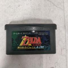 【動作確認済み】ゼルダの伝説 神々のトライフォース&4つの剣　ソフト