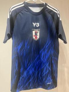 Y-3 サッカーシャツ 2XL 青い炎デザイン Y-3 日本代表 サッカーシャツ 青い炎 - メルカリ