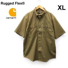 (USAモデル) カーハート 半袖シャツ□Rugged Flex□/ca02XL